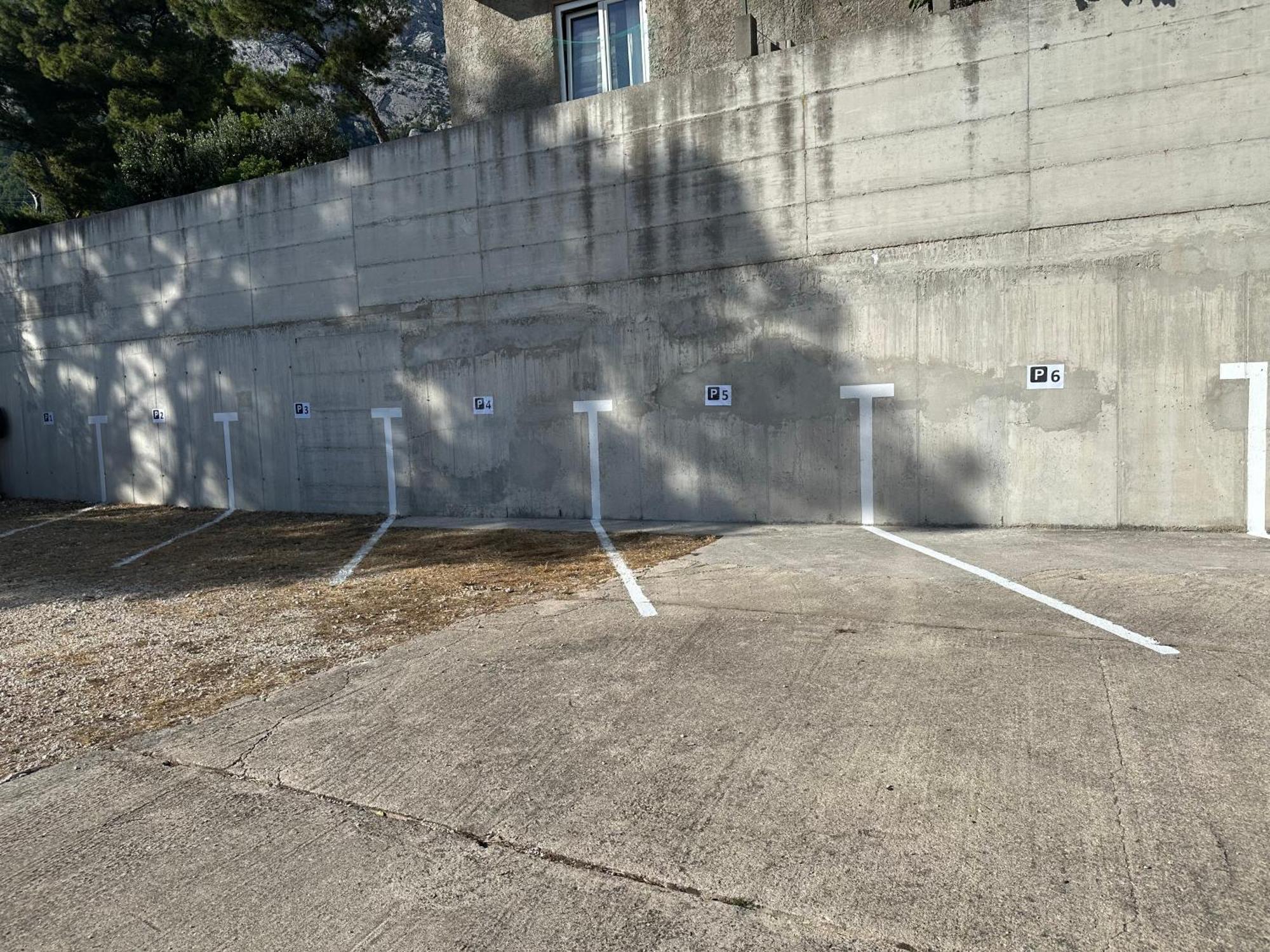 Apartmani Josipa Baška Voda Buitenkant foto