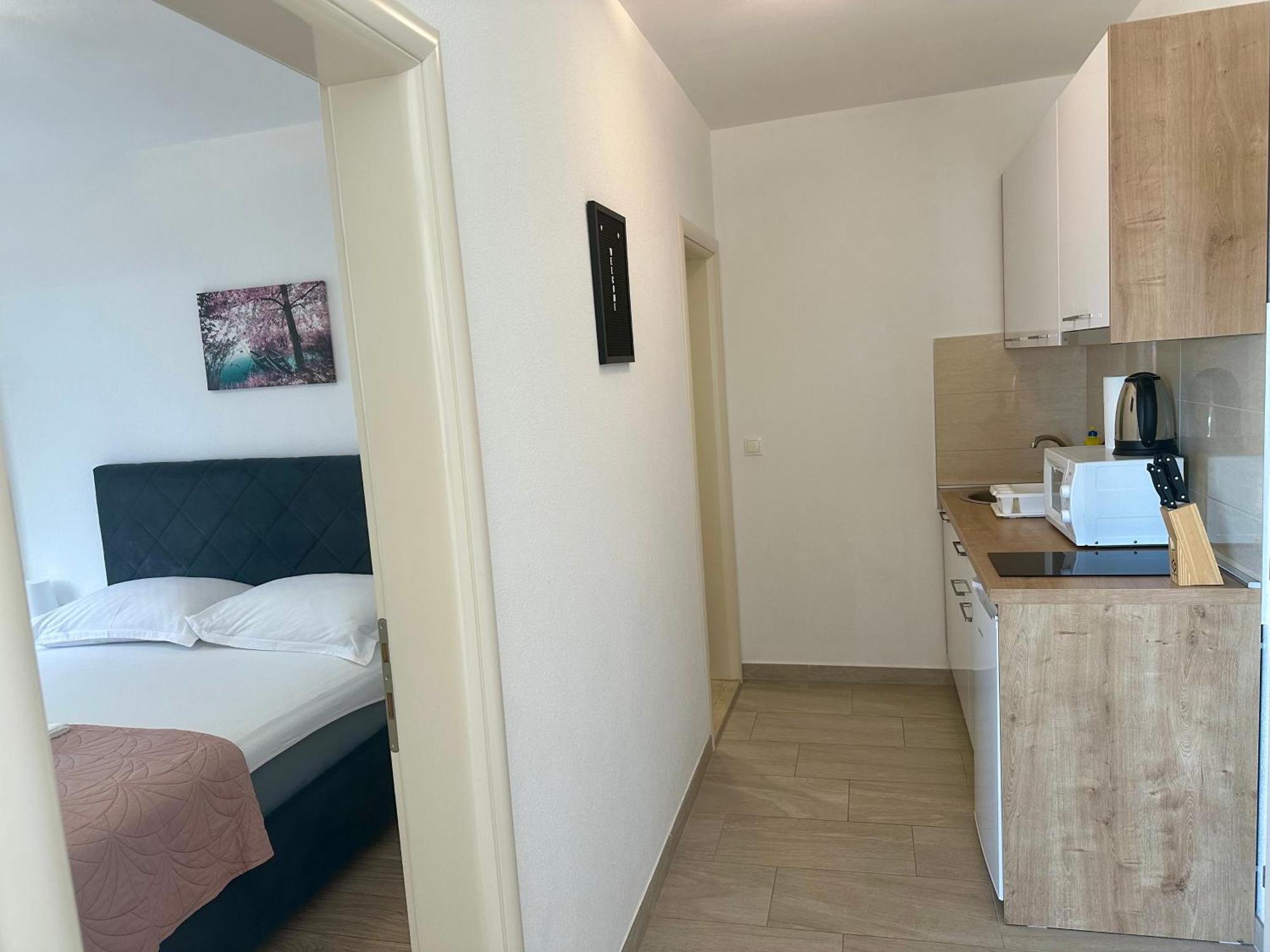 Apartmani Josipa Baška Voda Buitenkant foto