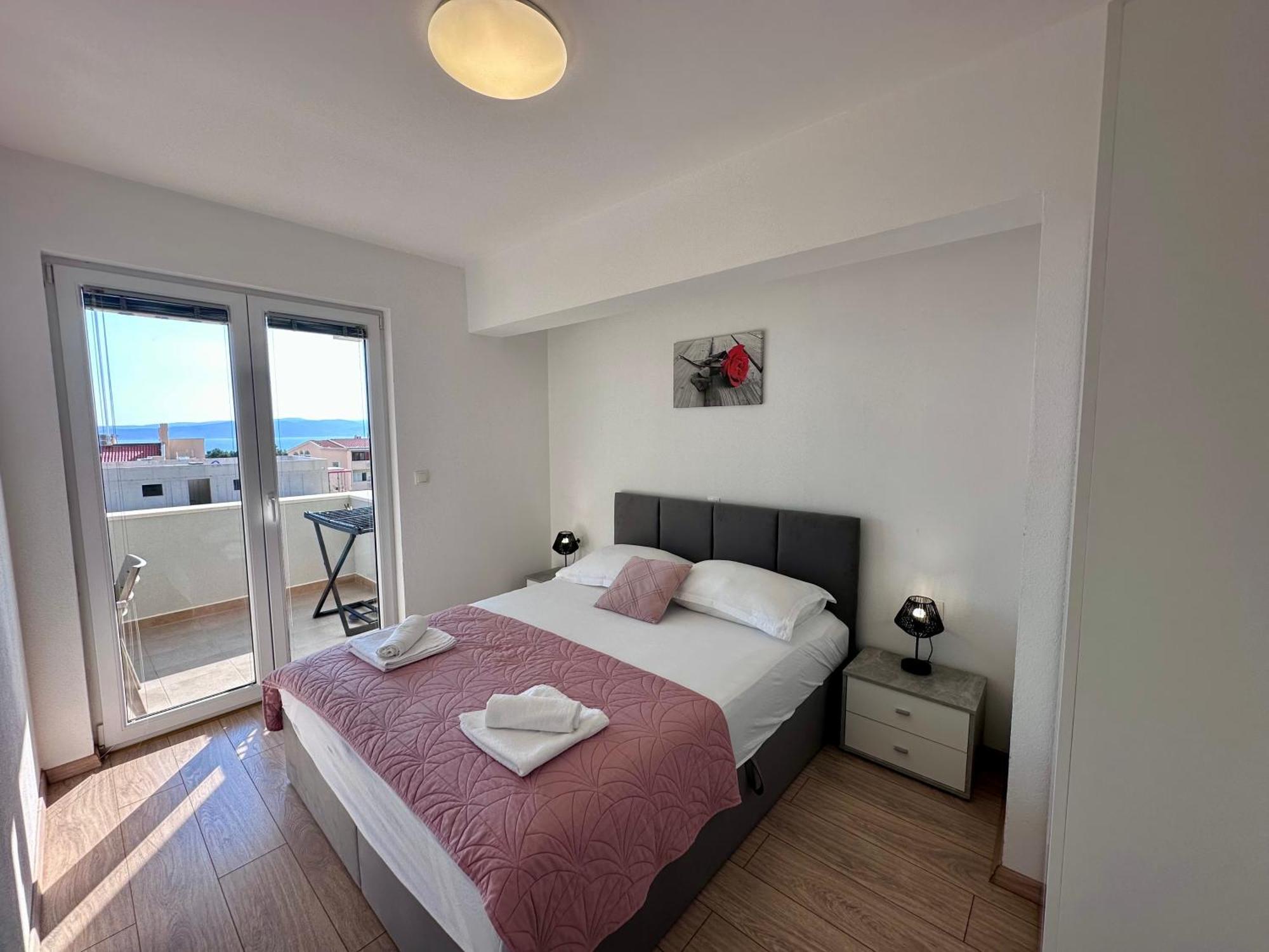 Apartmani Josipa Baška Voda Buitenkant foto